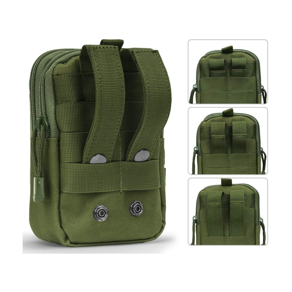 JupiterGear Tactical MOLLE Military Pouch Waist Bag for Hiking,