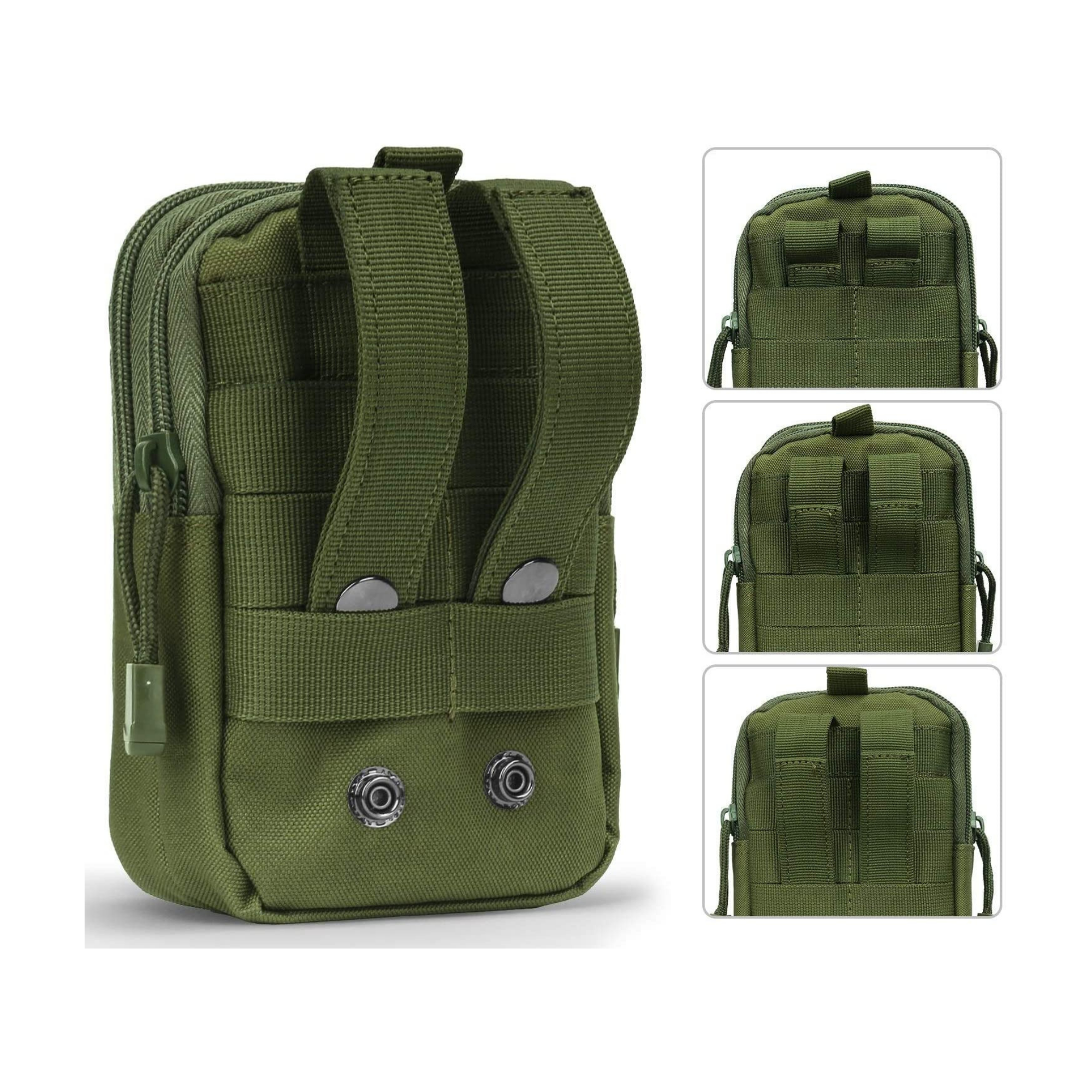 JupiterGear Tactical MOLLE Military Pouch Waist Bag for Hiking,