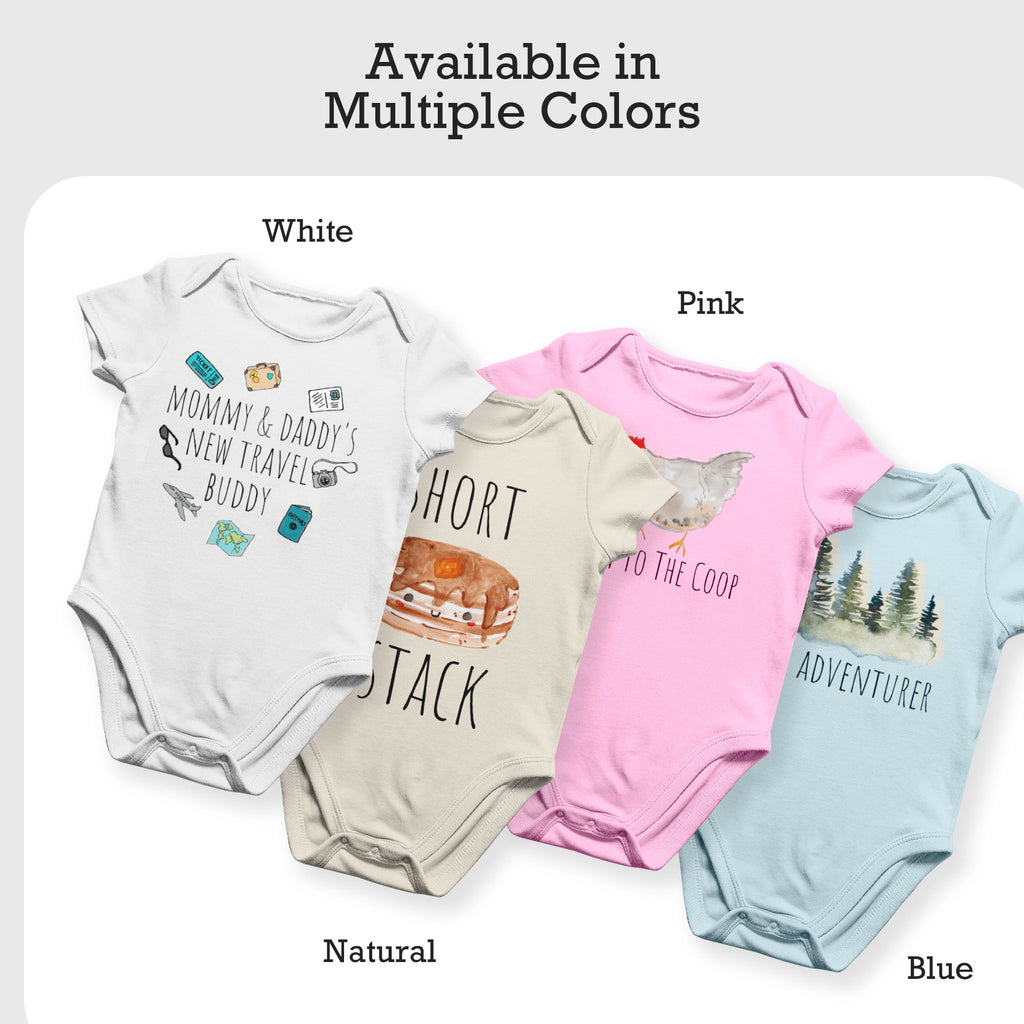Adventure Hiking Travel - Baby Boy Girl Clothes Infant Bodysuit Funny