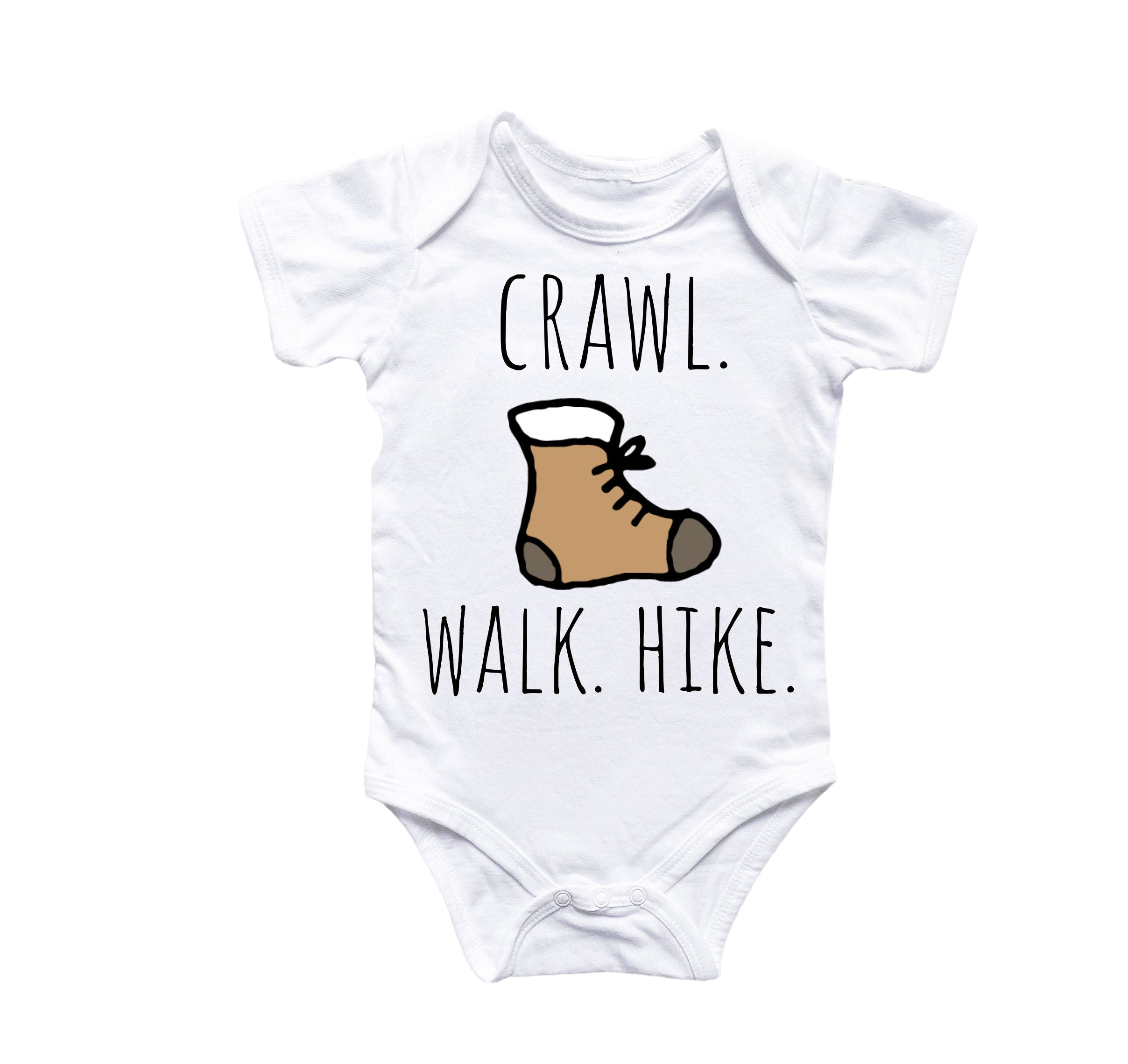 Mountain Hiking - Baby Boy Girl Clothes Infant Bodysuit Funny Cute