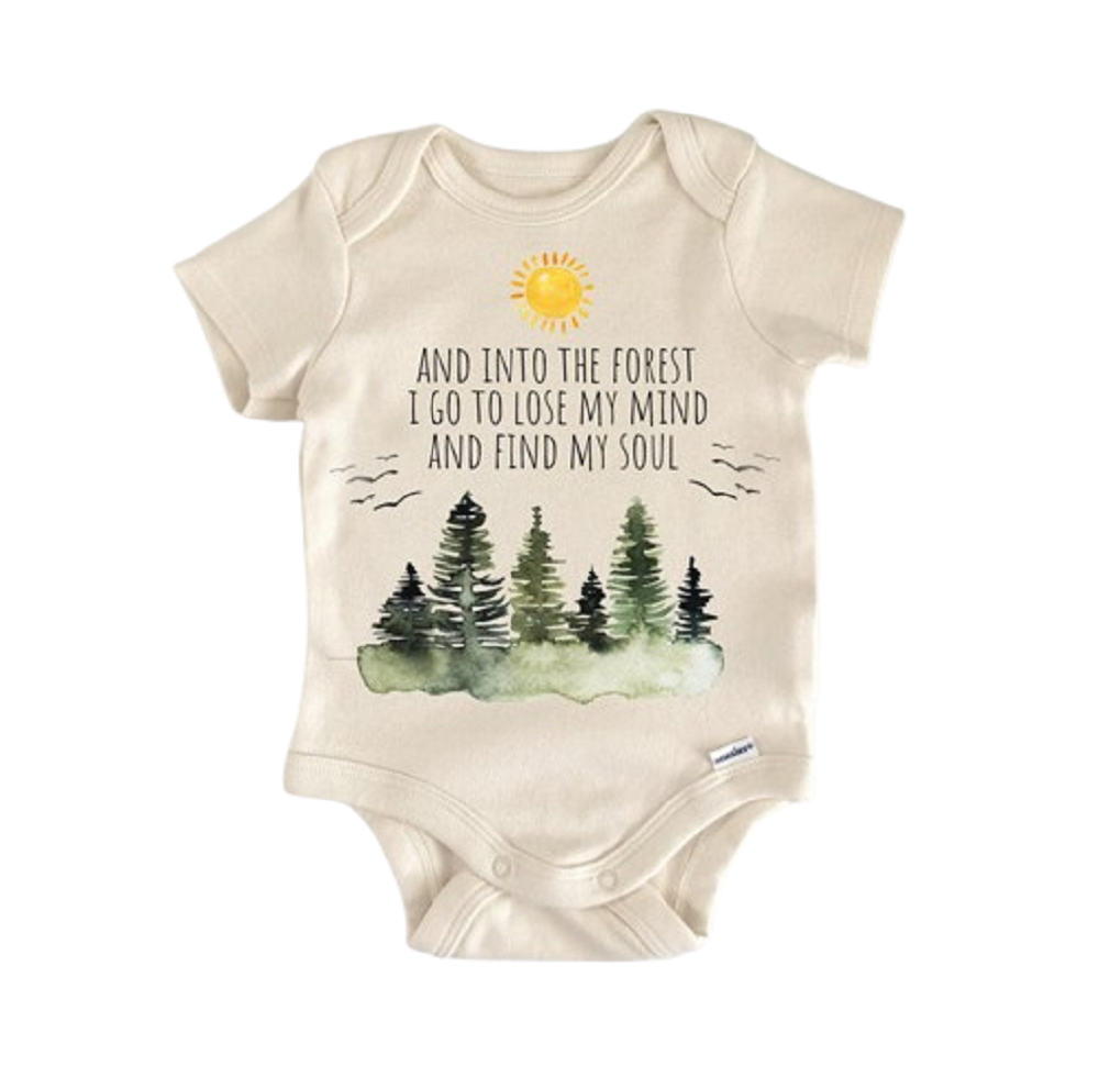 Adventure Hiking Travel - Baby Boy Girl Clothes Infant Bodysuit Funny