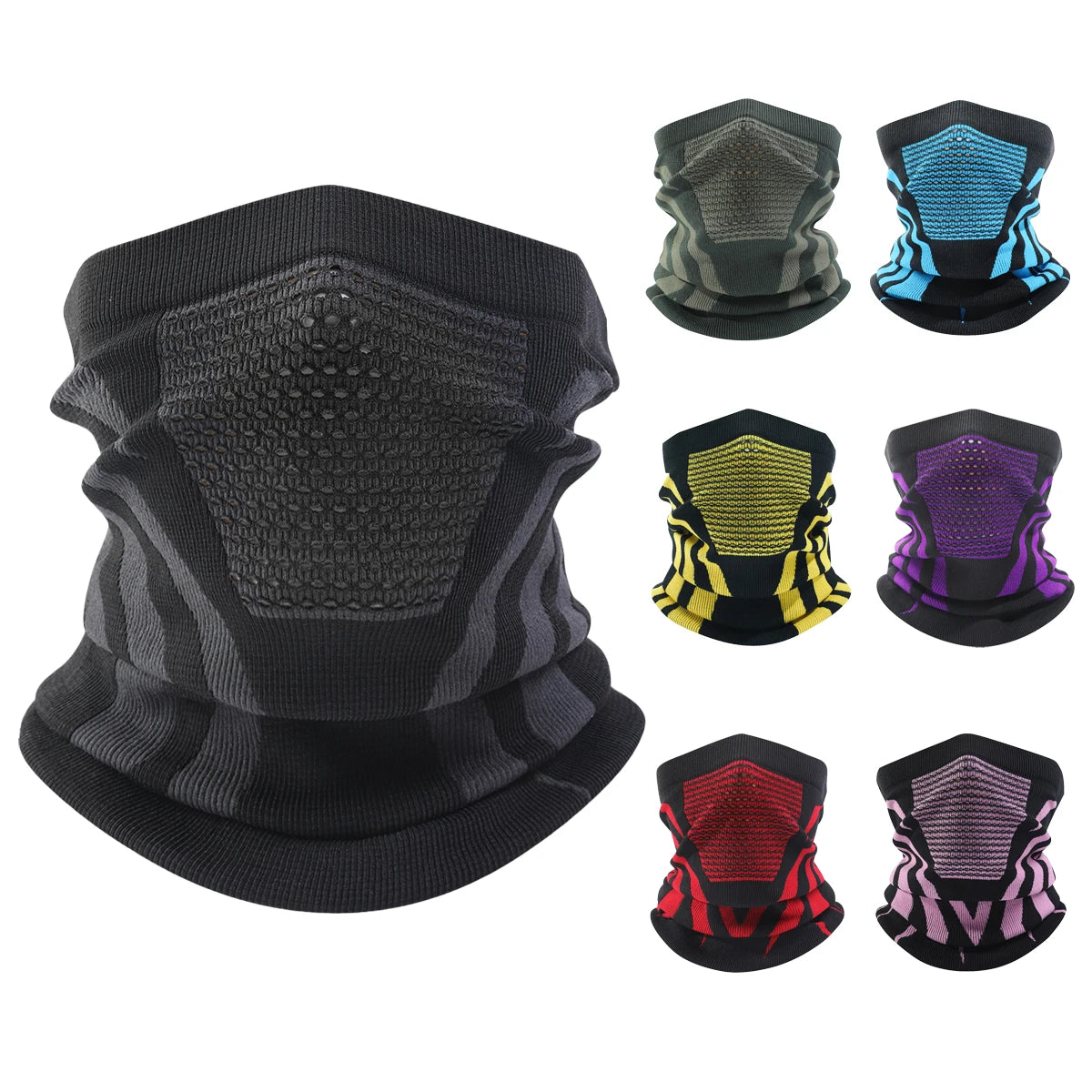 Winter Neck Warmer Gaiter/Balaclava,Windproof Face Mask for Ski,