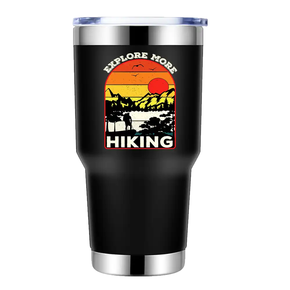 Explore More Hiking 30oz Insulated Vacuum Sealed Tumbler