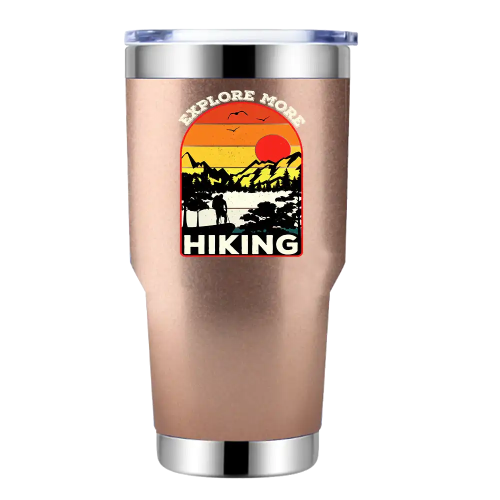 Explore More Hiking 30oz Insulated Vacuum Sealed Tumbler
