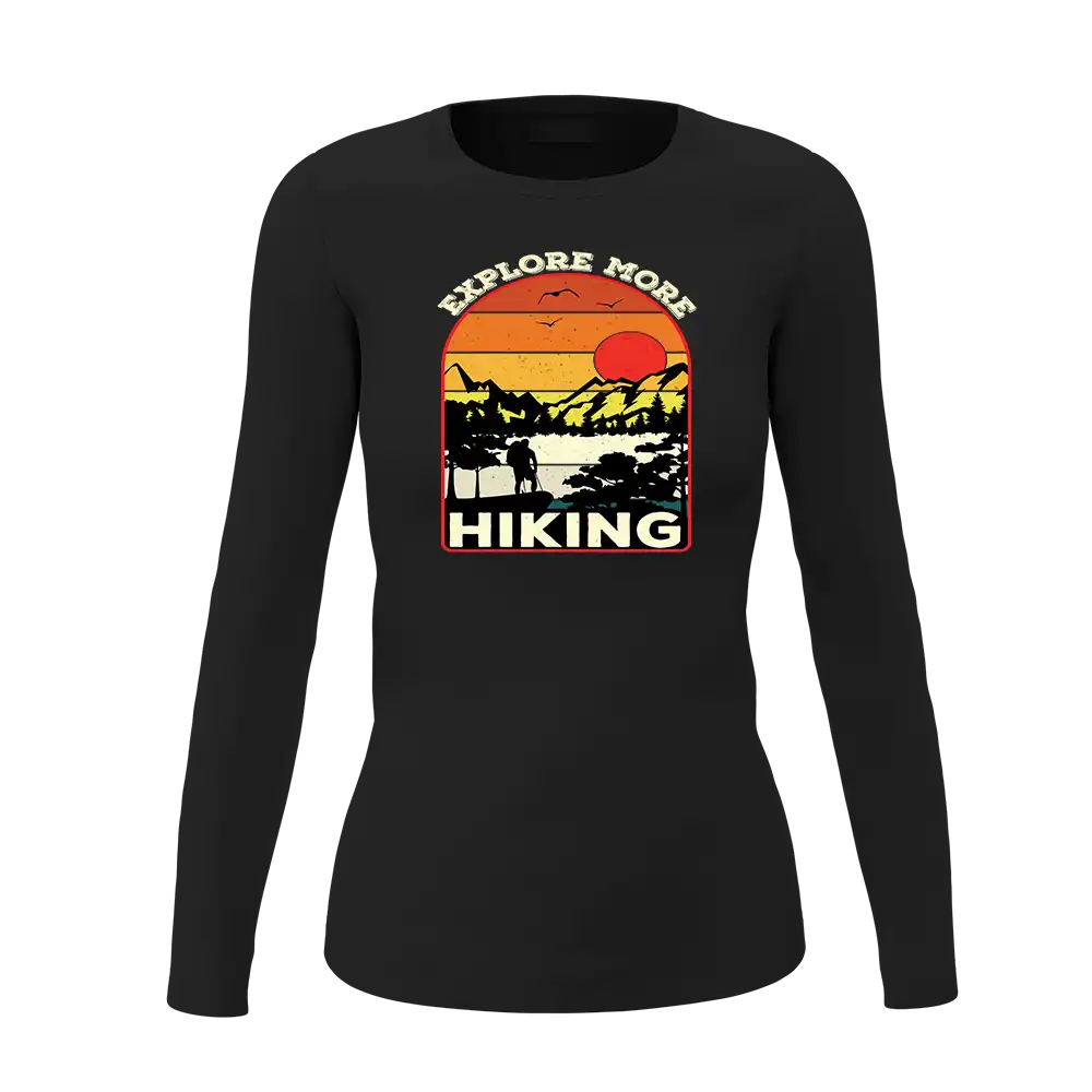 Explore More Hiking Women Long Sleeve Shirt