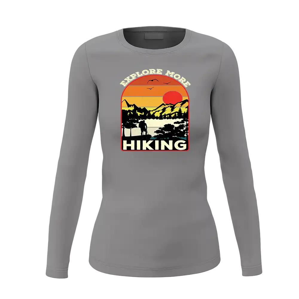 Explore More Hiking Women Long Sleeve Shirt