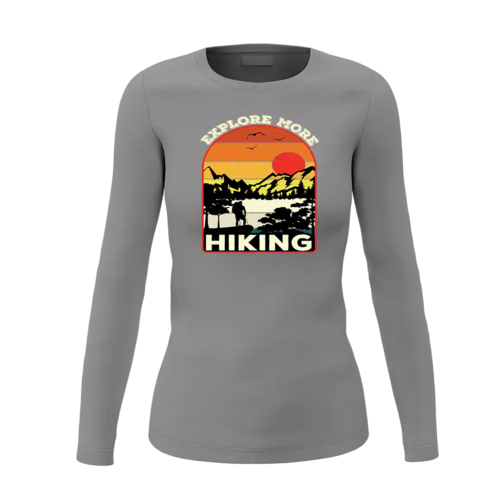 Explore More Hiking Women Long Sleeve Shirt