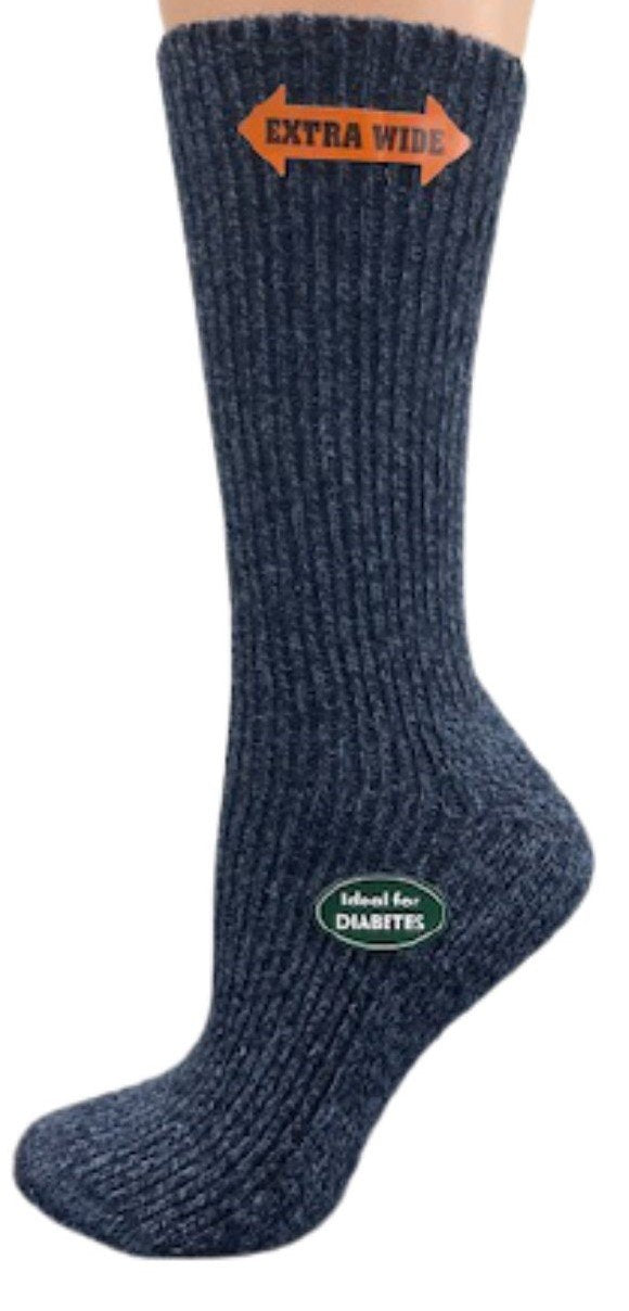 Women's Socks for Hiking with Extra Wide Calf - Great for the Outdoors