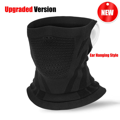 Unisex Warm Ski Mask Elastic Breathable Half Face Mask Scarf Outdoor