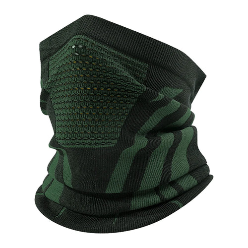 Unisex Warm Ski Mask Elastic Breathable Half Face Mask Scarf Outdoor
