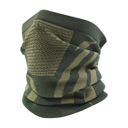 Unisex Warm Ski Mask Elastic Breathable Half Face Mask Scarf Outdoor