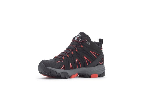 rockrooster Bedrock Black 6 Inch Waterproof Hiking Boots with VIBRAM®