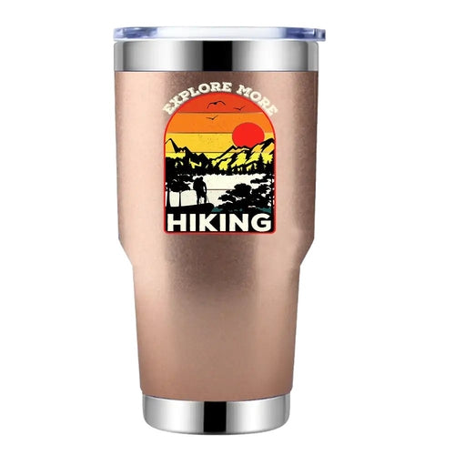 Explore More Hiking 30oz Insulated Vacuum Sealed Tumbler
