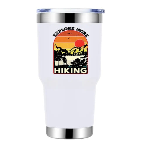 Explore More Hiking 30oz Insulated Vacuum Sealed Tumbler